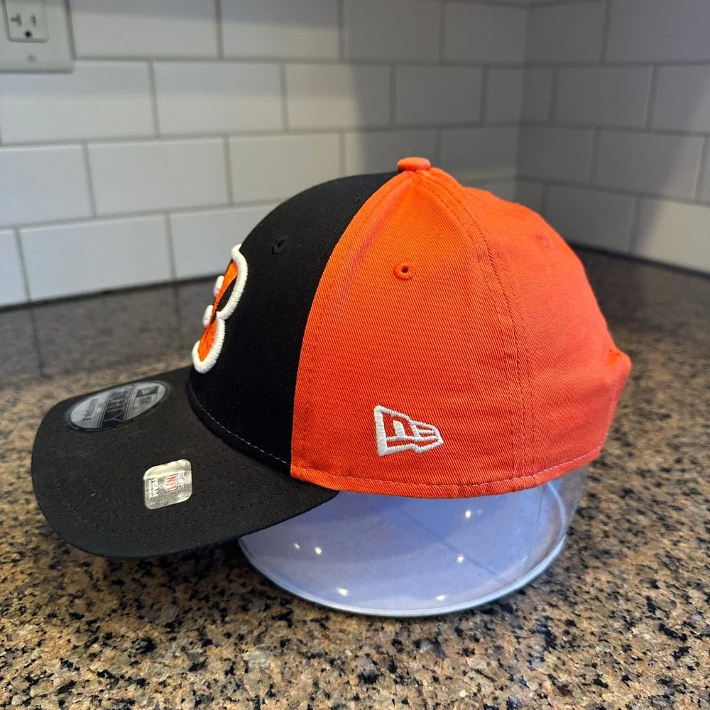 Cincinnati Bengals New Era 9FORTY Hat Cap Snapback NFL Orange Black